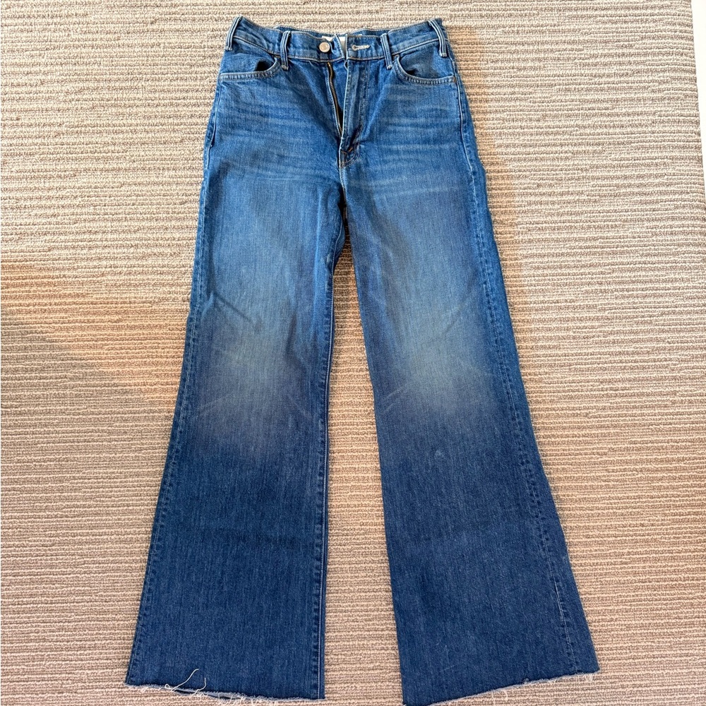 MOTHER - Hustler Roller Heel Fray in Perfect Drug